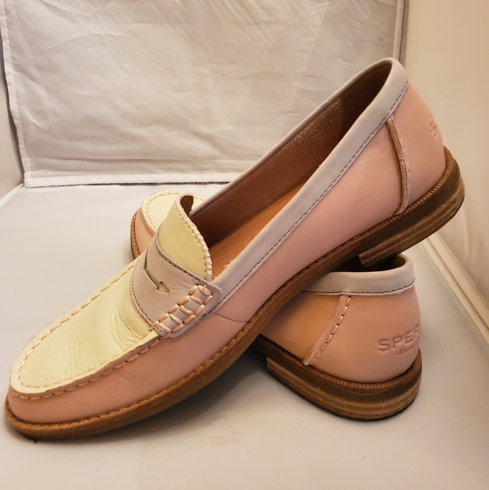 Women's Seaport Tri Tone Penny Loafer: Top Slider